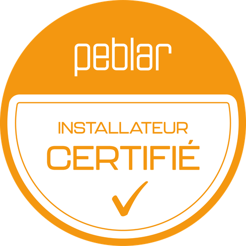 Badge Peblar Installateur Certifié